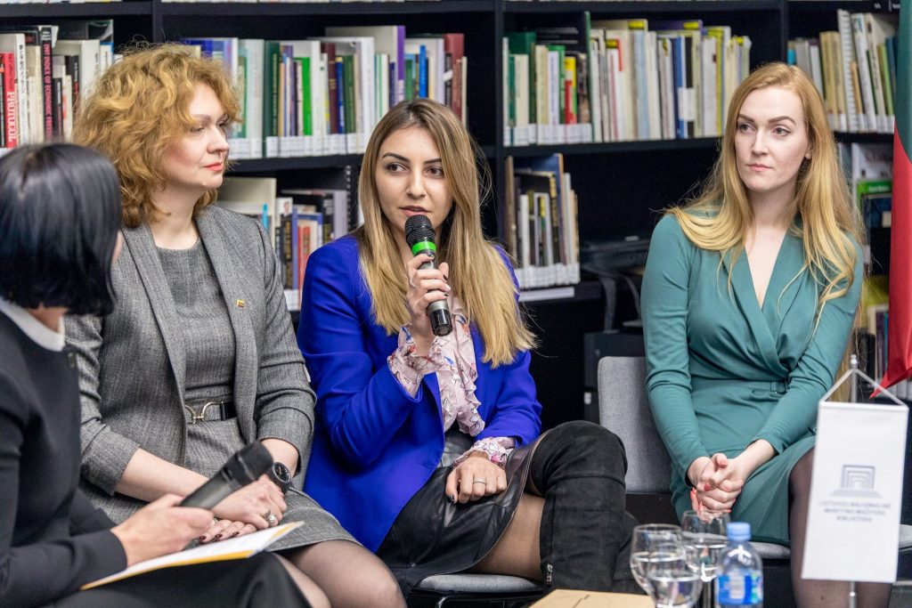 International student Sophio Tabatadze from Georgia speaks about her experience in Lithuania
