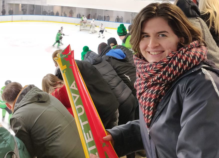 Nora from Hungary, Student at KTU