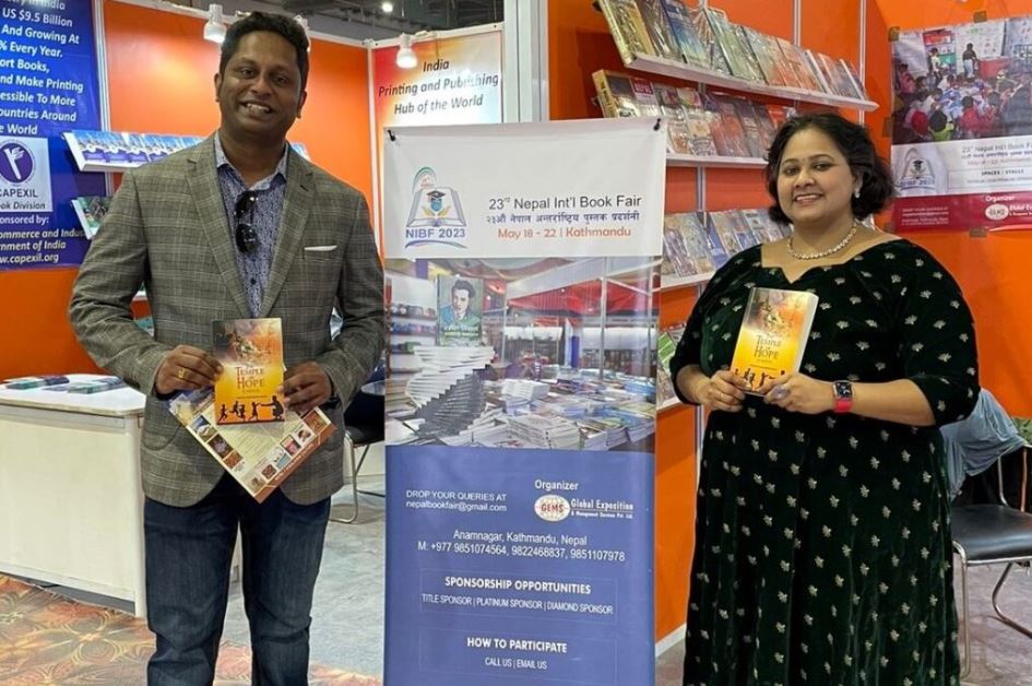 Vishnu Muraleedharan and Titty Varghese, KTU alumni from India