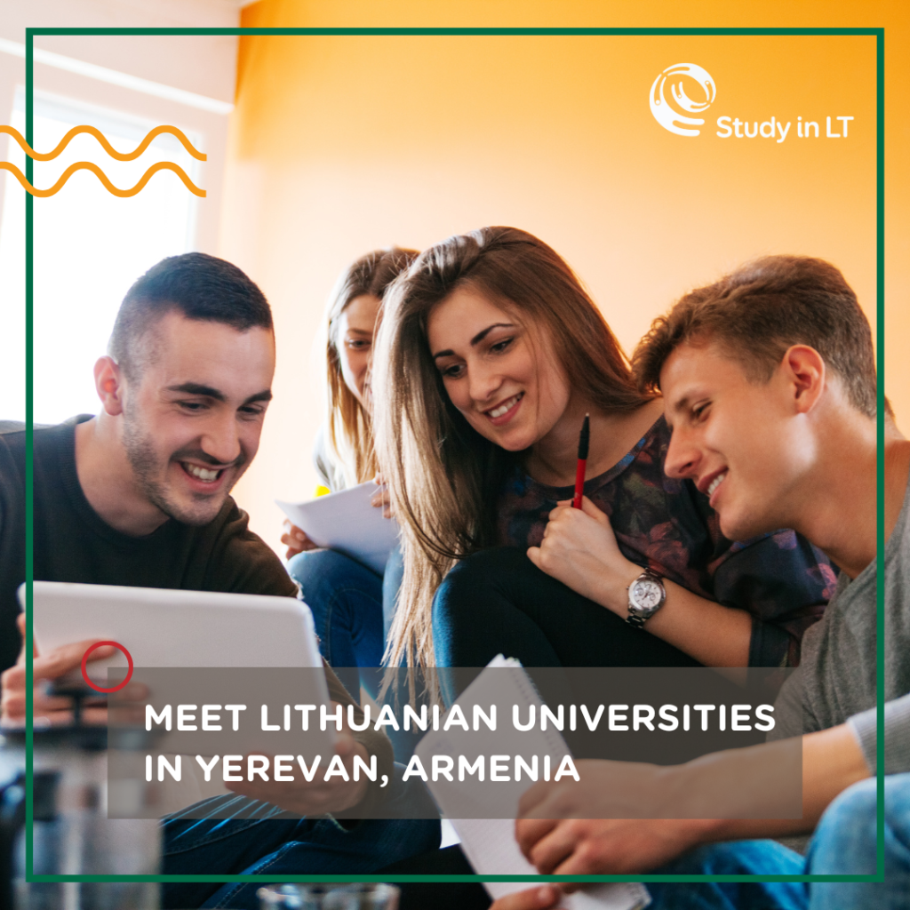 "Study in Lithuania" will visit the capital of Armenia this April